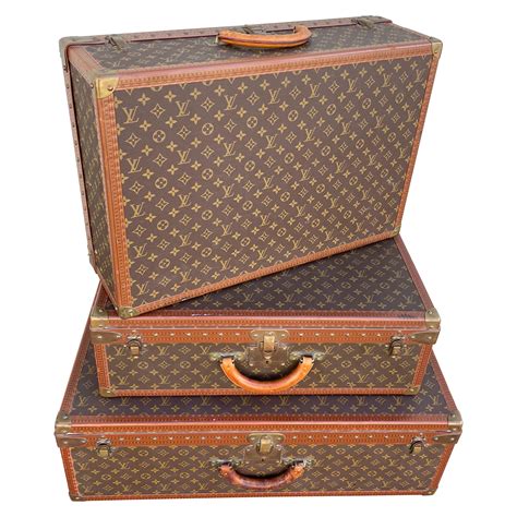 louis vuitton luggage set ebay|louis vuitton hard suitcase.